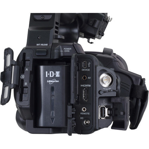JVC GY-HM660u ProHD Mobile News Streaming Camera with 128GB Memory Card Bundle