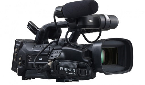 JVC GY-HM850U ProHD Compact Shoulder Mount Camera with Fujinon 20x Lens DELUXE STARTER KIT