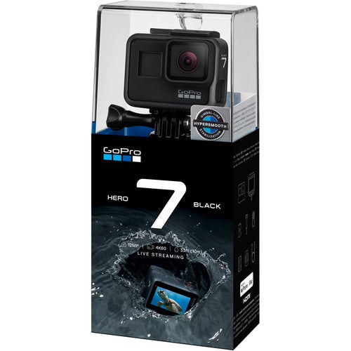 GoPro HERO7 Black Waterproof Digital Action Camera Bundle + 32GB