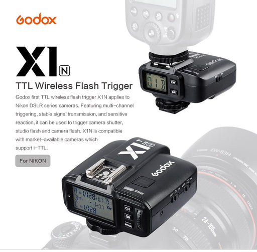Godox X1T-N TTL 2.4G Wireless Flash Single Trigger Transmitter
