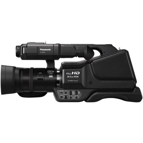 Panasonic HC-MDH3 AVCHD Shoulder Mount Camcorder with LCD Touchscreen &amp; LED Light &amp; LED With Accessory Bundle