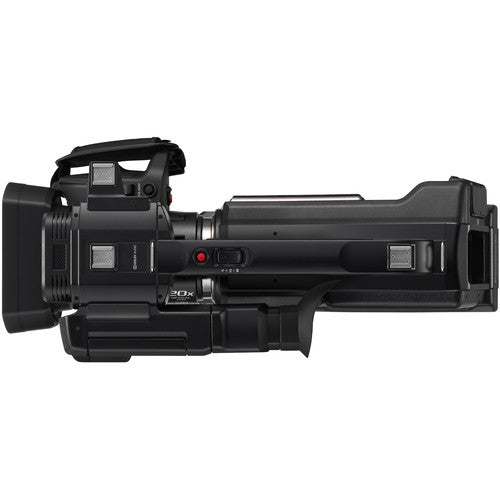 Panasonic HC-MDH3 AVCHD Shoulder Mount Camcorder with LCD Touchscreen &amp; LED Light Essential Bundle