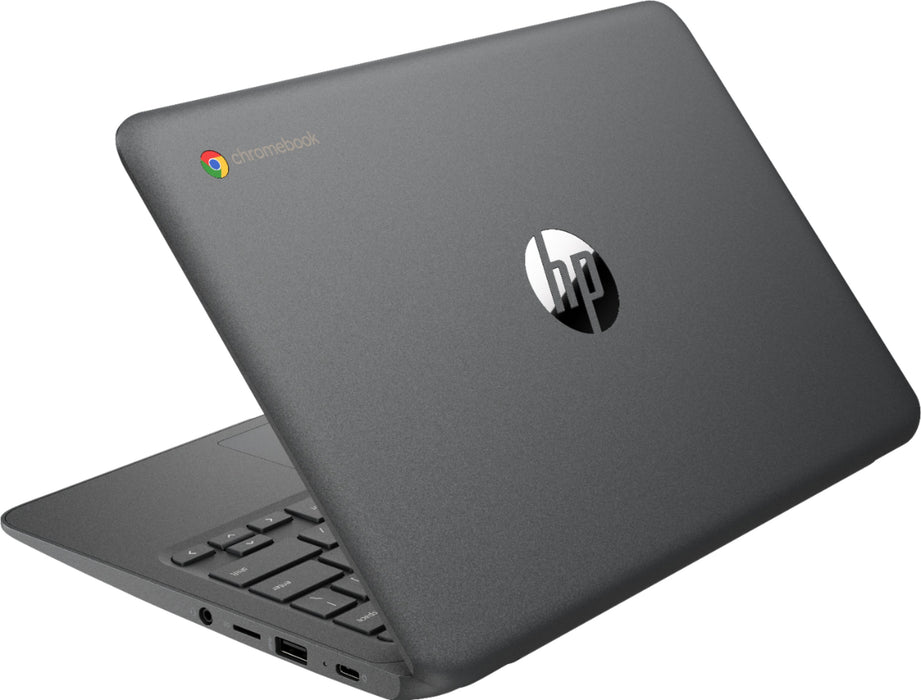 HP 11A-NB0013DX 11.6&quot; HD Chromebook - Intel Celeron N3350 1.1GHz - 4GB Memory - 32GB eMMC Flash Memory - Chrome OS - Ash Gray