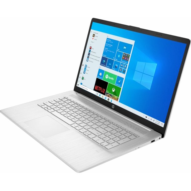 HP 17.3&quot; Non-Touch Laptop - Intel Core i5-1135G7, 12GB Memory, 512GB SSD, Intel XE Graphics, Bluetooth, Webcam, Windows 10 in S Mode, Natural Silver, 17-CN0033DX