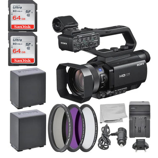 Sony HXR-MC88 Full HD Camcorder with Accessory Bundle