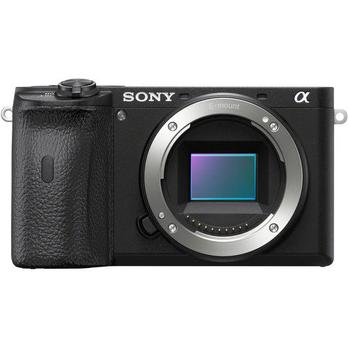 Sony Alpha a6600 Mirrorless Digital Camera (Body Only) 64GB Memory Card, Water Resistant Gadget Bag, Monopod, Eyeshade + More