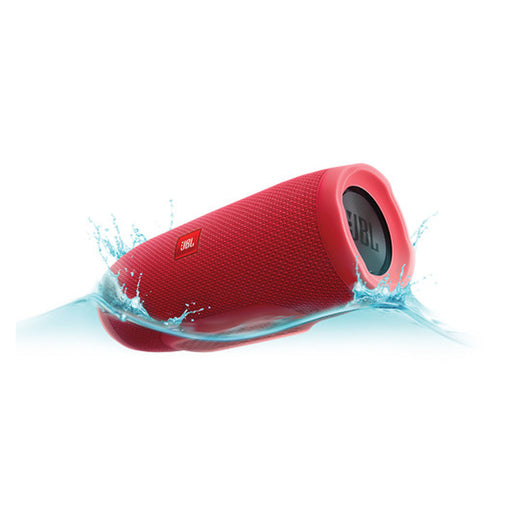 JBL Charge 3 Portable Bluetooth Stereo Speaker (Red)