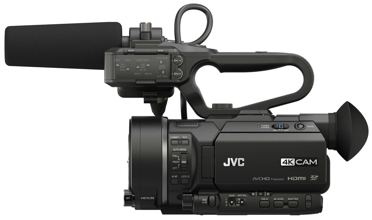 JVC GY-LS300 4KCAM Handheld S35mm Camcorder (Body Only)
