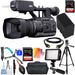 JVC GY-HC550 Handheld Connected Cam1&quot;4K Broadcast Camcorder with 64GB &amp; 32GB Sandisk Extreme Pro , 72'' Tripod, Tripod Dolly PRO Bundle