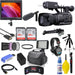 JVC GY-HC550 Handheld Connected Cam 1&quot; 4K Broadcast Camcorder with Field Monitor Mega Bundle