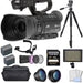 JVC GY-HM180 12.4MP 4K Ultra HD Camcorder with Sony 256GB Memory Card Supreme Bundle