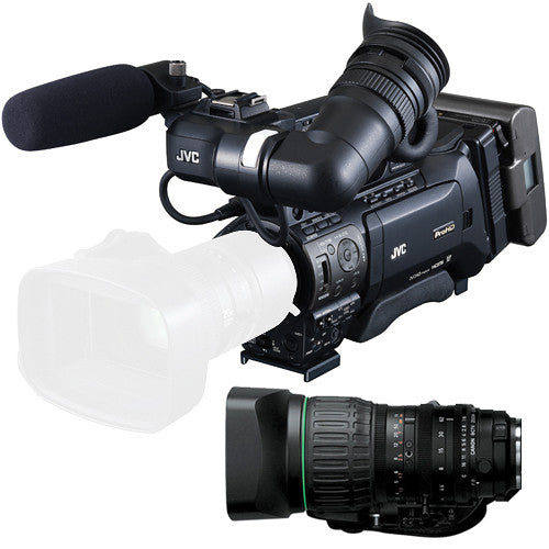 JVC GY-HM890C14 ProHD Shoulder Mount Camcorder WITH 14X Canon Lens