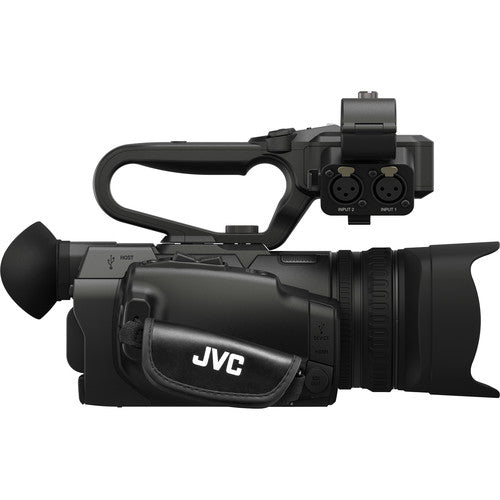 JVC GY-HM200SPU 4KCAM Compact Handheld Streaming Camcorder
