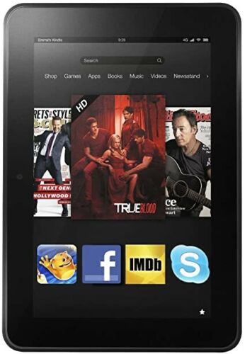 Amazon Kindle Fire HD 8.9&quot;, Dolby Audio, Dual-Band Wi-Fi, 16 GB (X001FP09KL)