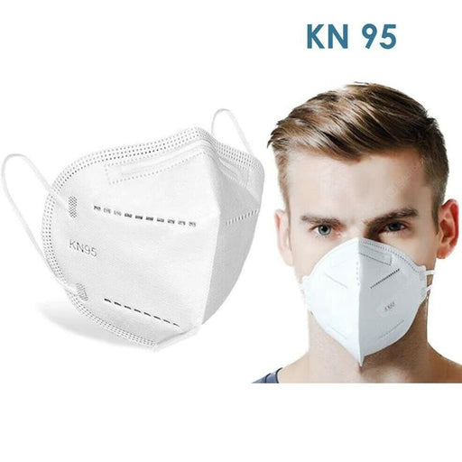 NJA 1x KN95 Mask KN-95 Face Mask [5 LAYERS] Protective Respirator Disposable Mask