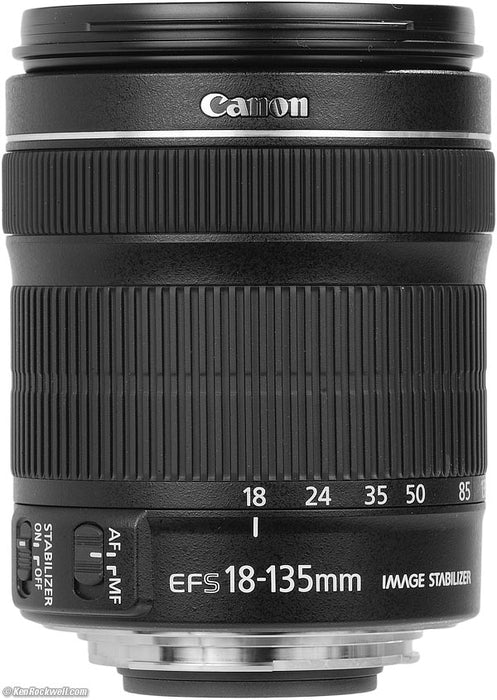 Canon EOS 70D/80D DSLR Camera W/ 18-135mm Lens Video Creator Kit