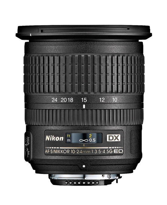 Nikon AF-S DX NIKKOR 10-24MM f/3.5-4.5G ED AF-S DX Nikkor Lens and Platinum Accessory Kit