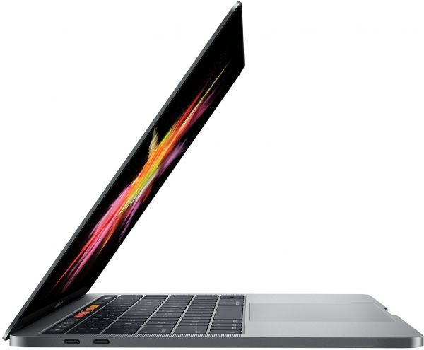 Apple MacBook Pro 2016 Laptop With Touch Bar MLH42ZP/A - Intel Core i7-2.7GHz,512GB, 16GB, 2GB VGA Radeon Pro 455, MacOS Sierra, Space Gray