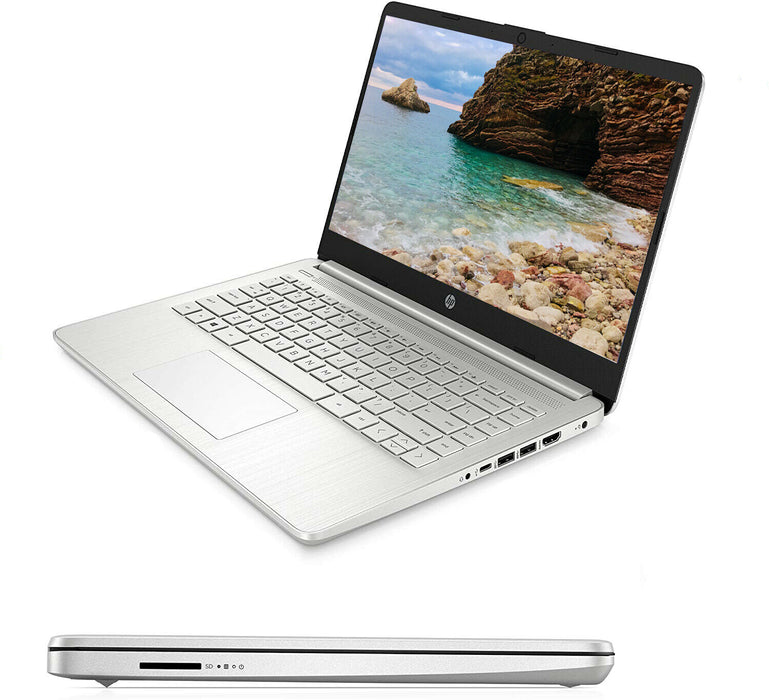 HP 14-dq2055 14&quot; FHD Notebook - Intel Core i3-1115G4 3.0GHz - 4GB RAM 256GB PCIe SSD - Webcam - Windows 10 Home in S Mode - Silver