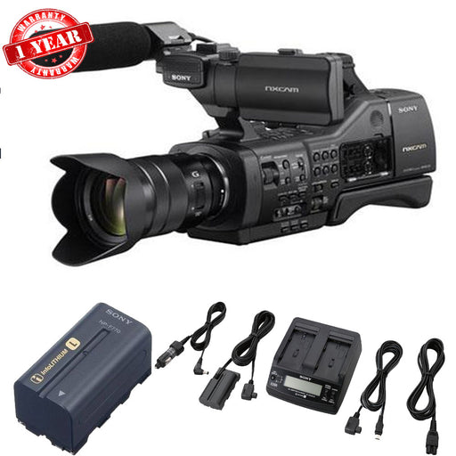 Sony NEX-EA50M NXCAM Camcorder with 18-105mm f/4 Servo Zoom G Lens USA