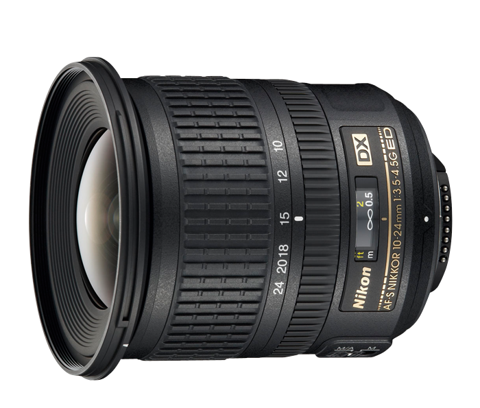Nikon AF-S DX NIKKOR 10-24mm f/3.5-4.5G ED Lens Essential Kit