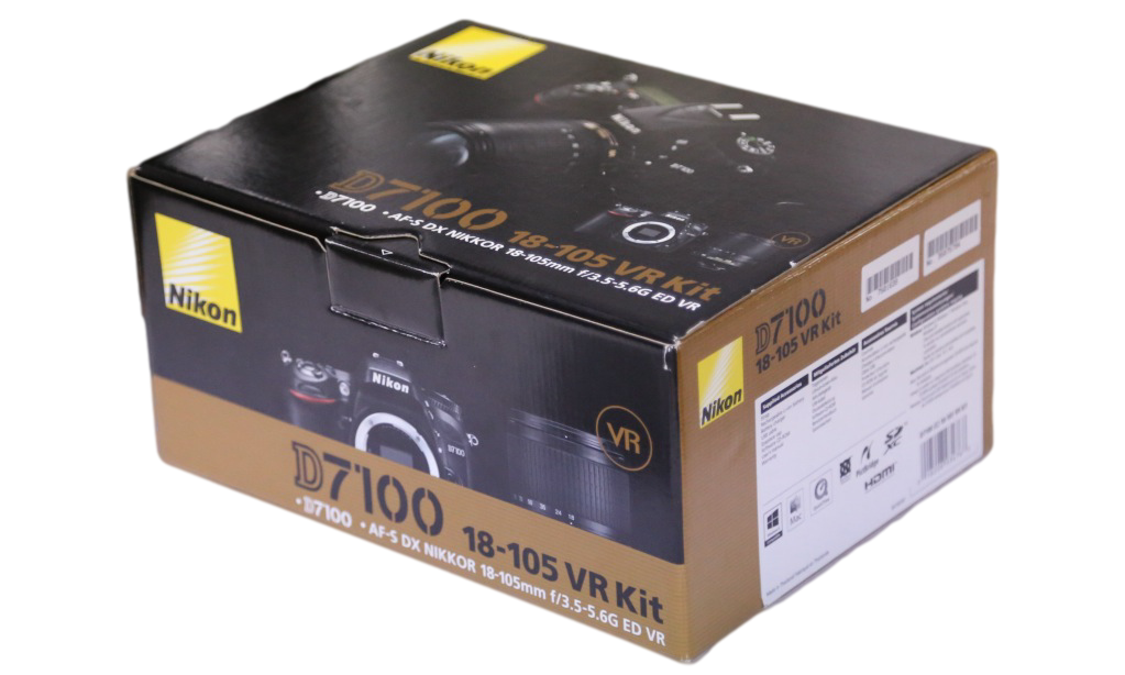 Nikon D7100 DSLR Camera with 18-105mm Lens USA Retail Model