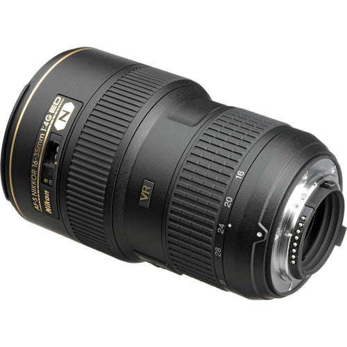 Nikon AF-S NIKKOR 16-35mm f/4G ED VR Lens (Open Box)