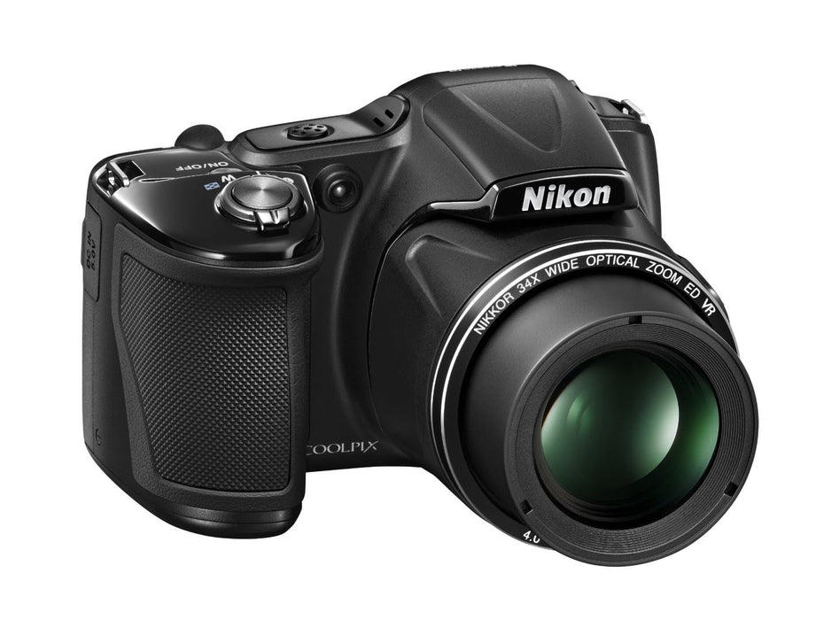 Nikon COOLPIX L830 16 MP CMOS Digital Camera with 34x Zoom NIKKOR Lens and Full 1080p HD Video (Multiple Colors))