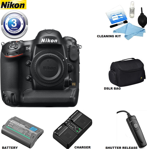 Nikon DSLR D4 Camera Body Only USA