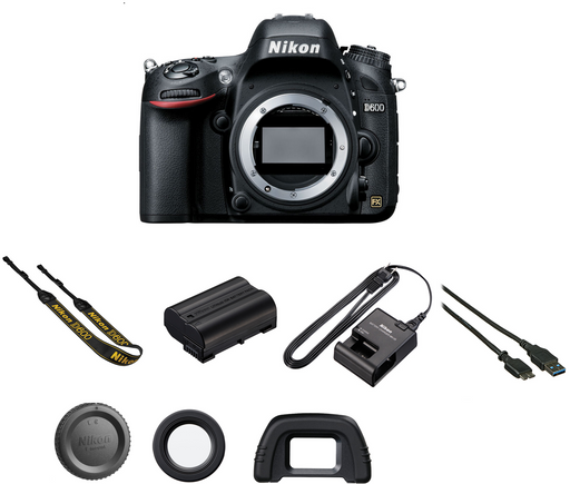 Nikon D600 DSLR Camera (Body Only) USA