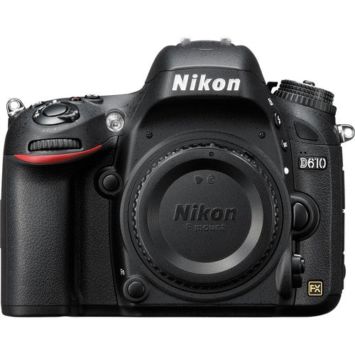 Nikon D610 DSLR Camera with Nikon AF-S 24-85mm f/3.5-4.5G ED, AF-S VR 70-300mm f/4.5-5.6G IF-ED | Case | WU-1b &amp; 32GB SDHC Memory Card