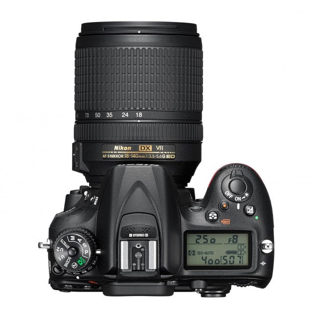 Nikon D7200/D7500 DSLR Camera with 18-140mm Prime Lens &amp; Nikon 50mm 1.8G Lenses Bundle