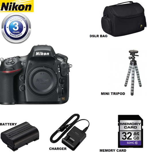 Nikon D800E Digital SLR Camera (Body Only) USA RETAIL MODEL