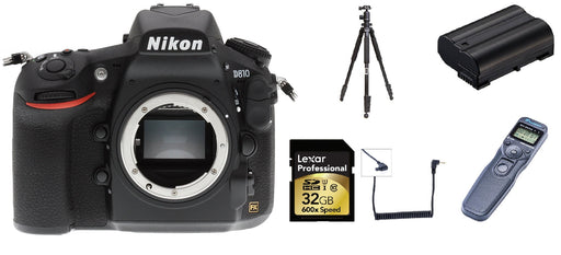 Nikon D810 Digital SLR Body Only Camera-Bundle with Lexar Pro