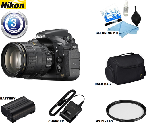 Nikon D810 DSLR Camera with 24-120mm Lens USA