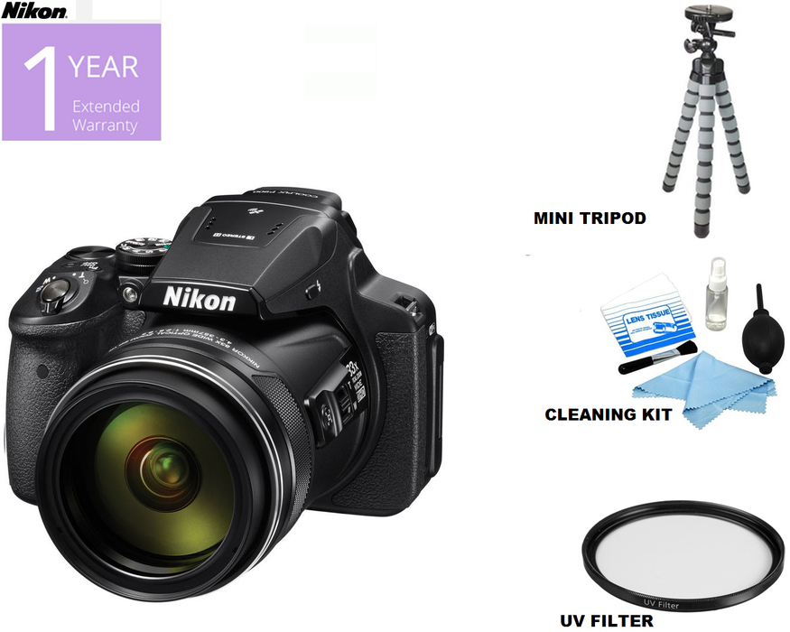 Nikon COOLPIX P900/950 Digital Camera Starter Bundle