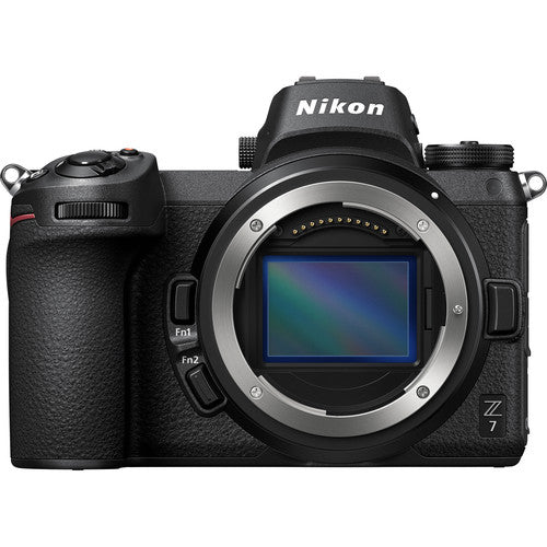 Nikon Z7 Mirrorless Digital Camera (Body Only) USA FTZ Mount Adapter for F-Mount Lenses and 120GB Memory Card Deluxe Bundle