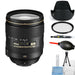 Nikon AF-S NIKKOR 24-120mm f/4G ED VR Zoom Lens Starter UV Filter Kit
