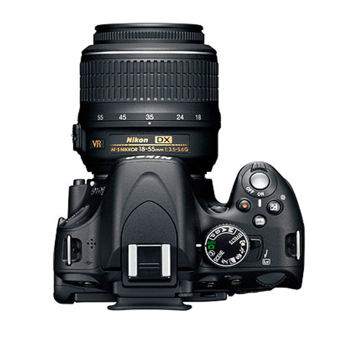 Nikon D5200/D5600 DSLR Camera with 18-55mm f/3.5-5.6G ED II &amp; 55-200mm f/4-5.6G ED VR II Lenses