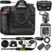 Nikon D6 DSLR Camera (Body Only) with Sony 32GB G Series Memory Card Starter Bundle