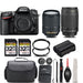 Nikon D7200/D7500 DSLR Camera with 18-140mm Lens &amp; Nikon AF 70-300mm G Lens Essential Bundle