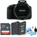 Nikon Coolpix P900/950 Digital Camera 83X Optical Zoom WiFi Ext Batt - 16GB Kit