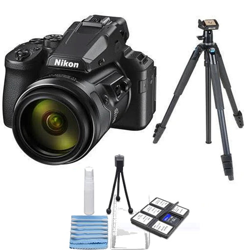 Nikon COOLPIX P950 Digital Camera with 72&quot; Professional Tripod &amp; Cleaning Kit