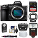 Nikon Z 5 Mirrorless Digital Camera (Body Only) with FTZ Mount Adapter &amp; 128GB Card | Case | Remote | Flash | Video Flash | Kit