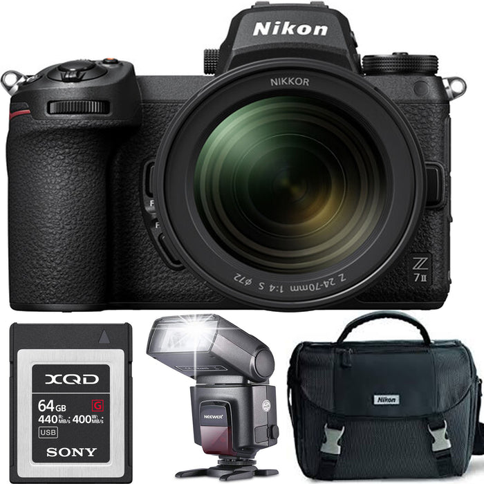 Nikon Z 7II 45.7MP Mirrorless Camera - Black (Body Only) for sale online