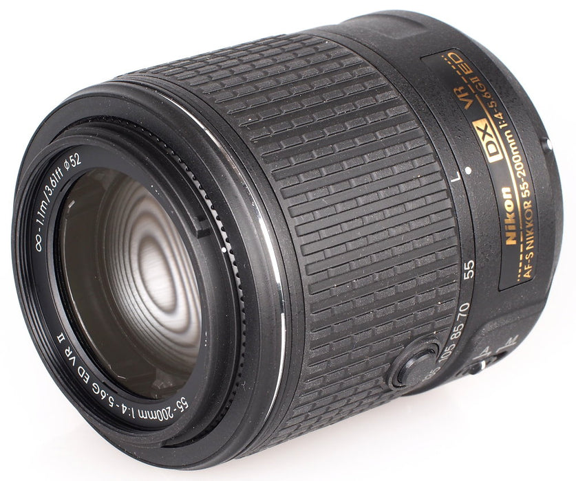 Nikon AF-S DX NIKKOR 55-200mm f/4-5.6G ED VR II Lens | NJ