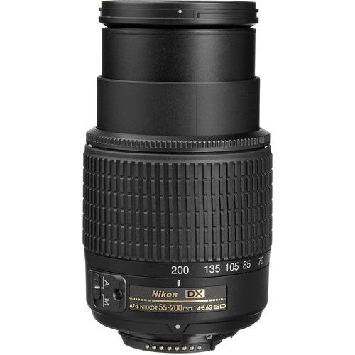 Nikon AF-S DX Zoom-NIKKOR 55-200mm f/4-5.6G ED Lens | NJ Accessory