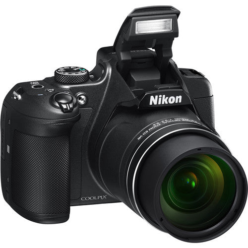 Nikon Coolpix B700 Digital 20.2MP 4K WiFi NFC Camera 60X Zoom + LED - 64GB Deluxe Bundle