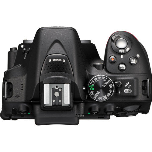 Nikon D5300/D5600 DSLR Camera with 18-55mm Lens &amp; AF-S DX NIKKOR 35mm f/1.8G Lens Starter Package