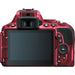 Nikon D5500 DSLR Camera with 18-55mm Lens (Red)